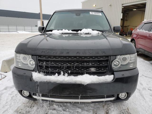 SALMP1E48BA330876 - 2011 LAND ROVER RANGE ROVE AUTOBIOGRAPHY BLACK photo 5