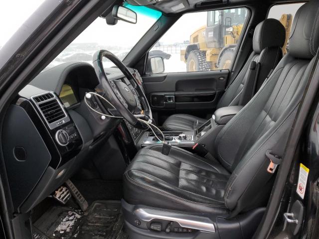 SALMP1E48BA330876 - 2011 LAND ROVER RANGE ROVE AUTOBIOGRAPHY BLACK photo 7