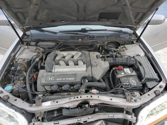 1HGCG1656YA046294 - 2000 HONDA ACCORD EX SILVER photo 11