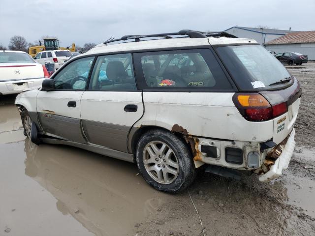 4S3BH675737646105 - 2003 SUBARU LEGACY OUTBACK AWP 白色 照片 2