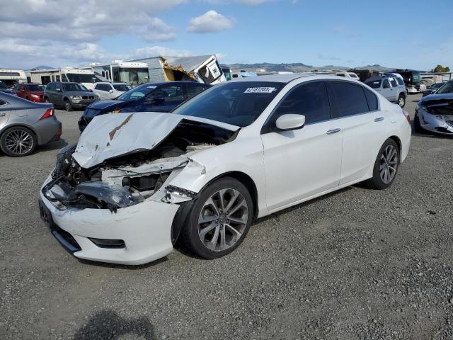 1HGCR2F50FA041685 - 2015 HONDA ACCORD SPORT 白色 照片 1