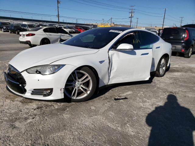 5YJSA1E21GF129155 - 2016 TESLA MODEL S Սպիտակ լուսանկար 1