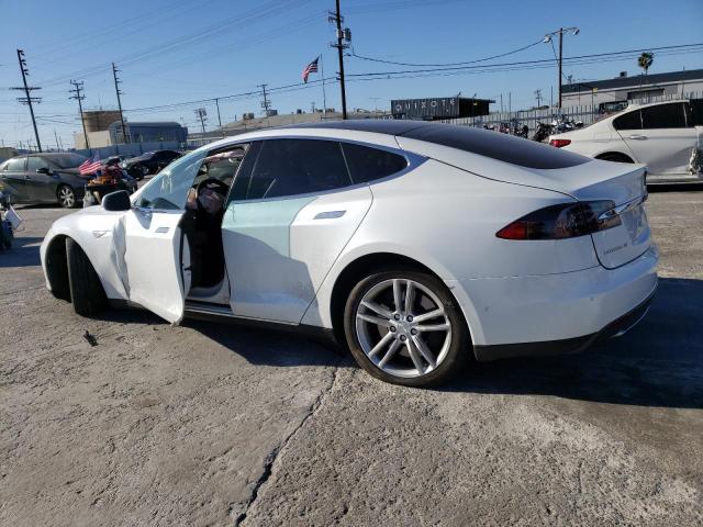 5YJSA1E21GF129155 - 2016 TESLA MODEL S Սպիտակ լուսանկար 2
