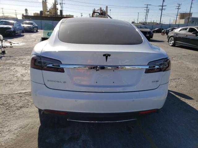 5YJSA1E21GF129155 - 2016 TESLA MODEL S Սպիտակ լուսանկար 6