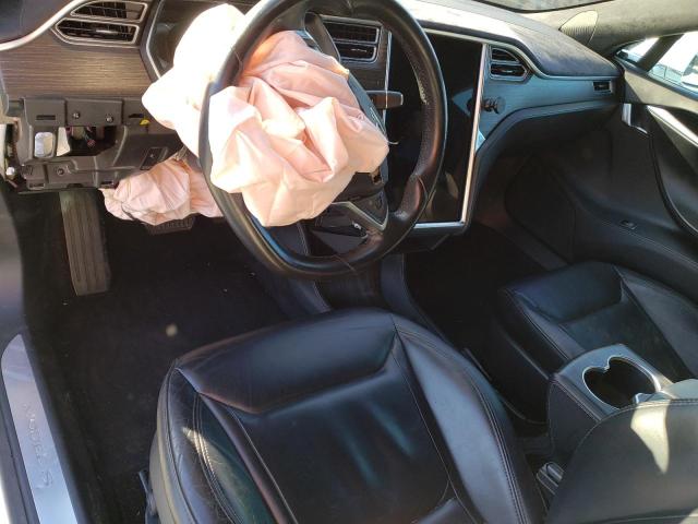 5YJSA1E21GF129155 - 2016 TESLA MODEL S Սպիտակ լուսանկար 8