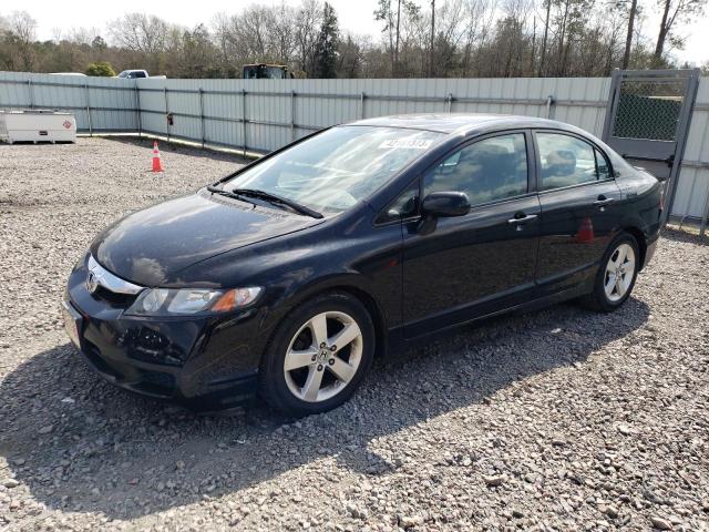 2HGFA16639H346563 - 2009 HONDA CIVIC LX-S 黑色 照片 1