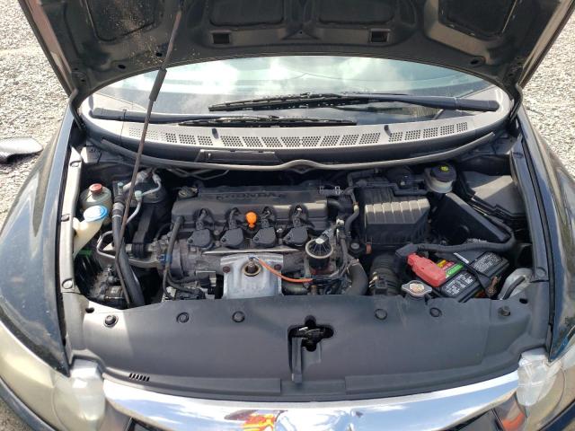 2HGFA16639H346563 - 2009 HONDA CIVIC LX-S 黑色 照片 11