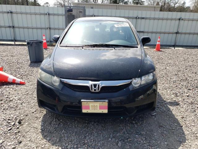 2HGFA16639H346563 - 2009 HONDA CIVIC LX-S 黑色 照片 5