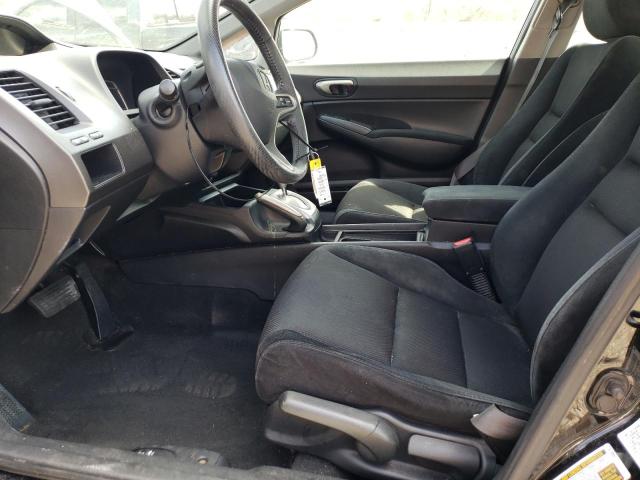 2HGFA16639H346563 - 2009 HONDA CIVIC LX-S 黑色 照片 7