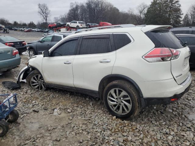 5N1AT2MV4EC869554 - 2014 NISSAN ROGUE S WHITE photo 2