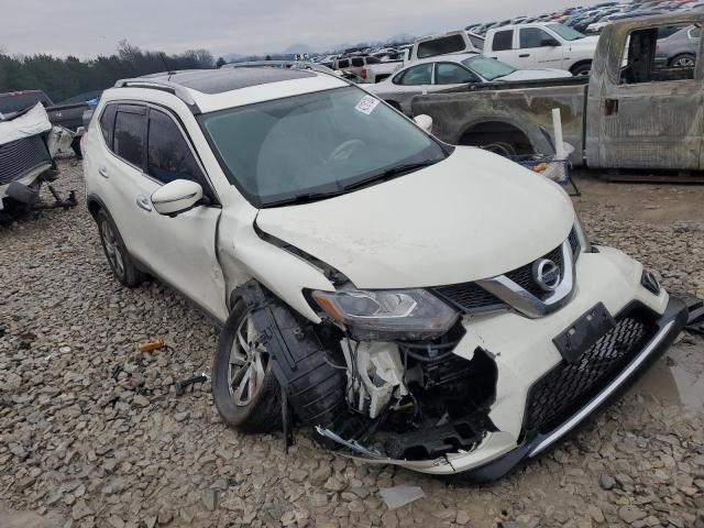 5N1AT2MV4EC869554 - 2014 NISSAN ROGUE S WHITE photo 4