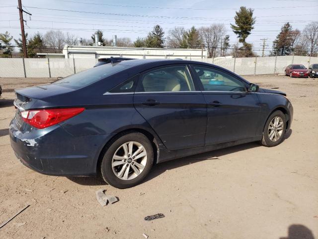 5NPEB4AC8DH717139 - 2013 HYUNDAI SONATA GLS BLACK photo 3