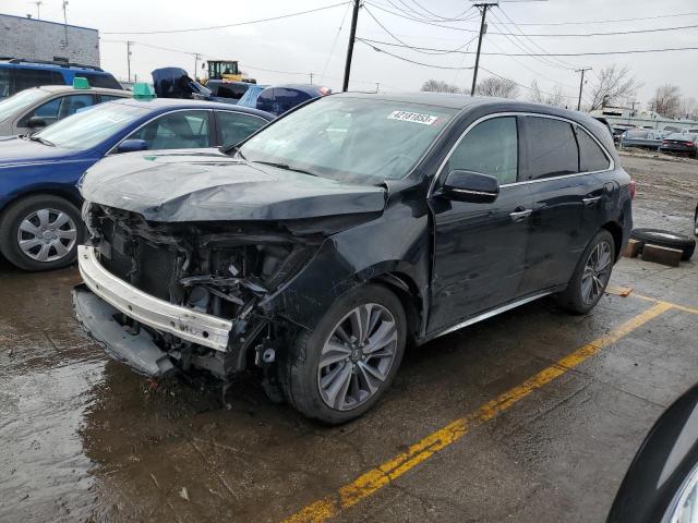 5J8YD4H58JL025499 - 2018 ACURA MDX TECHNOLOGY BLACK photo 1