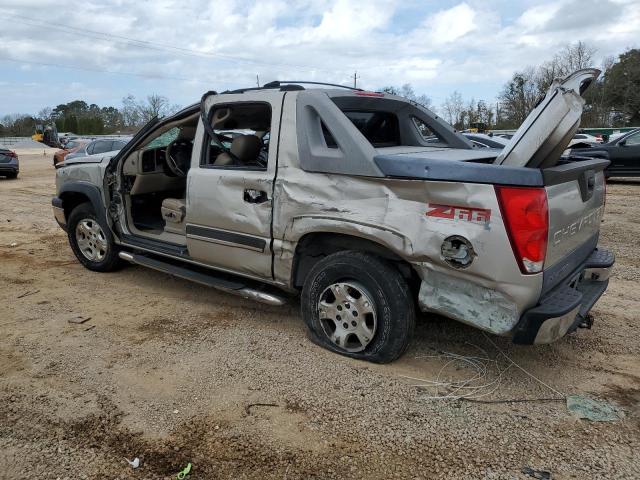 3GNEC12T24G240847 - 2004 CHEVROLET AVALANCHE C1500 TAN photo 2