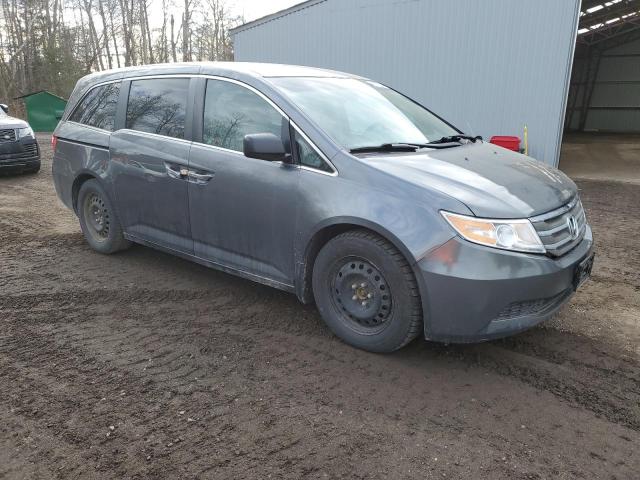 5FNRL5H41CB509135 - 2012 HONDA ODYSSEY EX GRAY photo 4