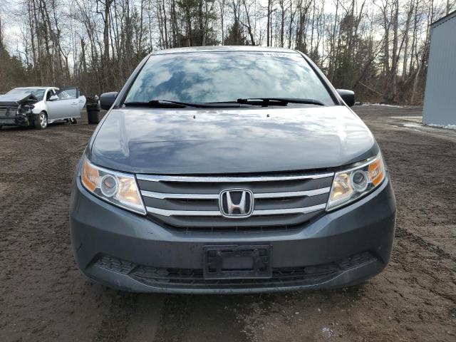 5FNRL5H41CB509135 - 2012 HONDA ODYSSEY EX GRAY photo 5