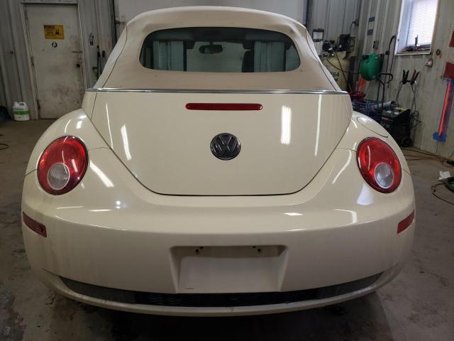 3VWRF31Y07M416307 - 2007 VOLKSWAGEN NEW BEETLE CONVERTIBLE OPTION PACKAGE 1 CREAM photo 6