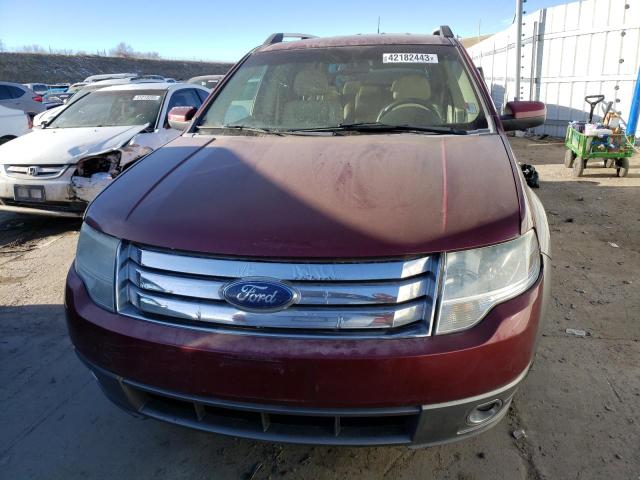 1FMDK02W98GA08738 - 2008 FORD TAURUS X SEL BURGUNDY photo 5