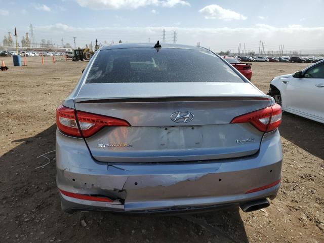 5NPE34AFXFH201665 - 2015 HYUNDAI SONATA SPORT SILVER photo 6