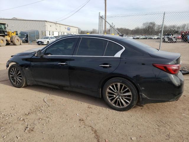 JN1EV7AR7JM439027 - 2018 INFINITI Q50 LUXE BLACK photo 2