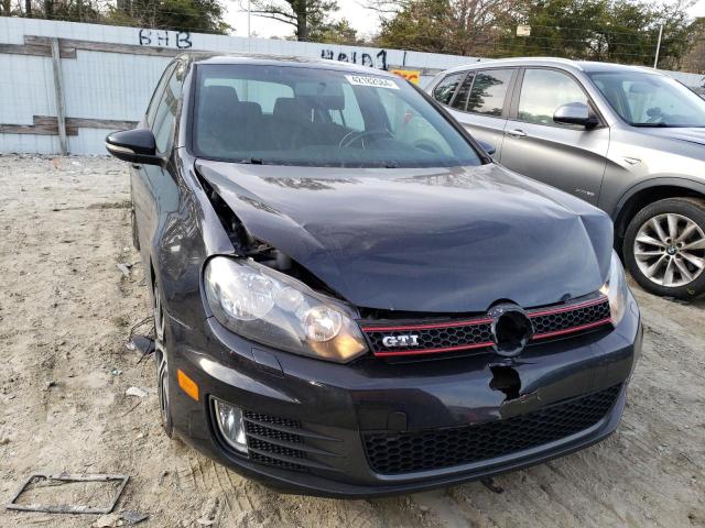 WVWHD7AJ8EW006818 - 2014 VOLKSWAGEN GTI BLACK photo 5