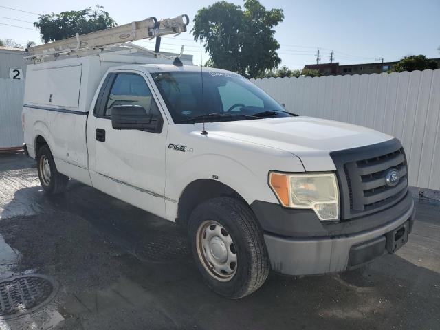 1FTMF1CW6AKA46508 - 2010 FORD F150 WHITE photo 4