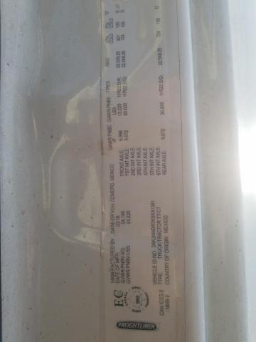 3AKJHHDR7KSKA1361 - 2019 FREIGHTLINER CASCADIA 1 თეთრი ფოტო 10