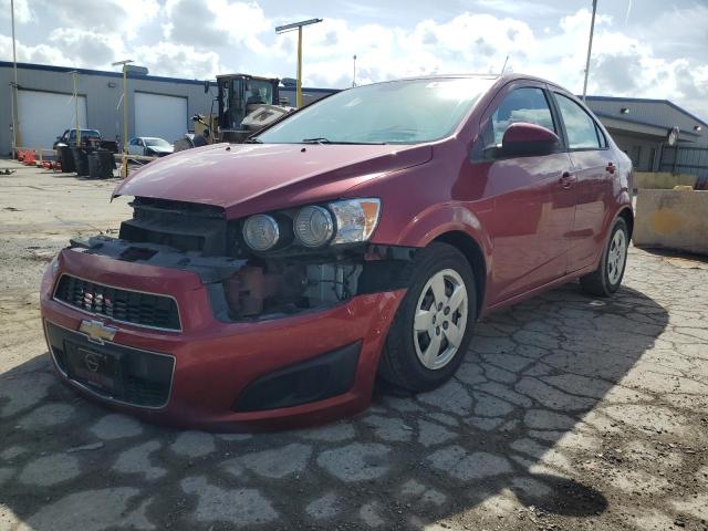 1G1JA5SH2D4156629 - 2013 CHEVROLET SONIC LS 红色 照片 1