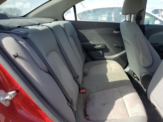 1G1JA5SH2D4156629 - 2013 CHEVROLET SONIC LS 红色 照片 10