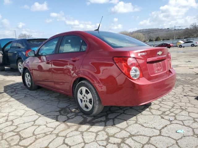 1G1JA5SH2D4156629 - 2013 CHEVROLET SONIC LS 红色 照片 2