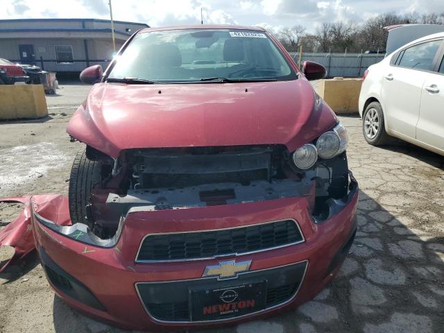 1G1JA5SH2D4156629 - 2013 CHEVROLET SONIC LS 红色 照片 5