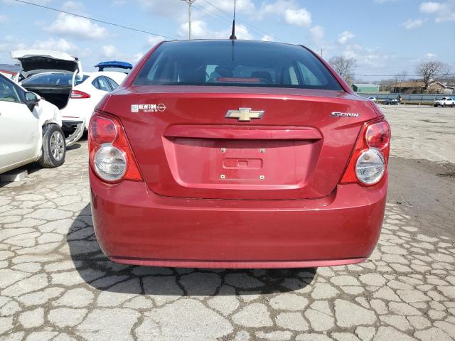 1G1JA5SH2D4156629 - 2013 CHEVROLET SONIC LS 红色 照片 6