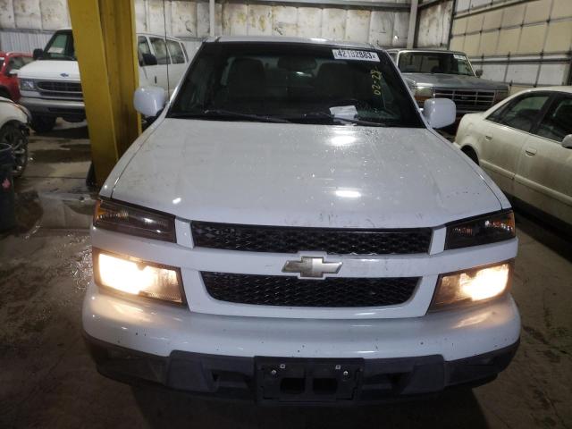 1GCESCF90C8122886 - 2012 CHEVROLET COLORADO LT WHITE photo 5