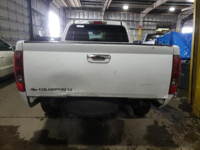 1GCESCF90C8122886 - 2012 CHEVROLET COLORADO LT WHITE photo 6