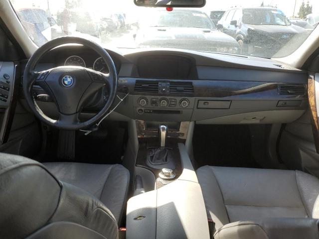 WBANA53545B855834 - 2005 BMW 5 SERIES I GRAY photo 8