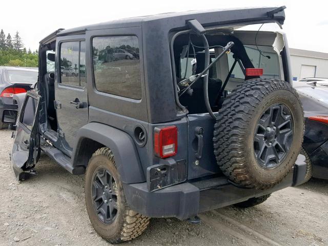 1C4BJWDG4HL557407 - 2017 JEEP WRANGLER UNLIMITED SPORT  photo 3