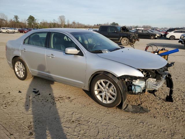 3FAHP0JG4CR221900 - 2012 FORD FUSION SEL SILVER photo 4