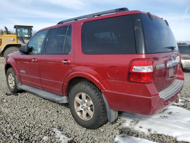 1FMFU16538LA11491 - 2008 FORD EXPEDITION XLT RED photo 2