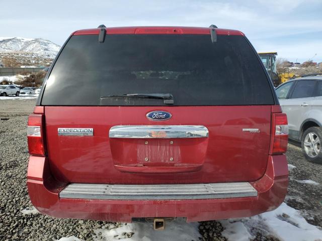 1FMFU16538LA11491 - 2008 FORD EXPEDITION XLT RED photo 6