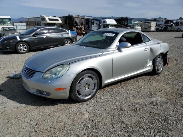 JTHFN48Y630043077 - 2003 LEXUS SC 430 SILVER photo 1