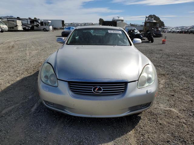 JTHFN48Y630043077 - 2003 LEXUS SC 430 SILVER photo 5