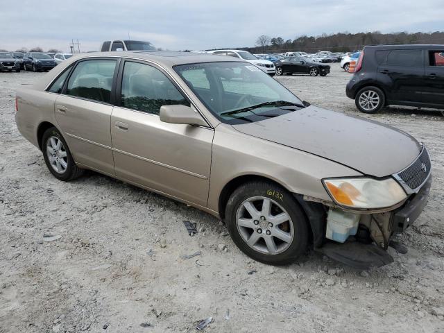 4T1BF28BXYU096583 - 2000 TOYOTA AVALON XL TAN photo 4