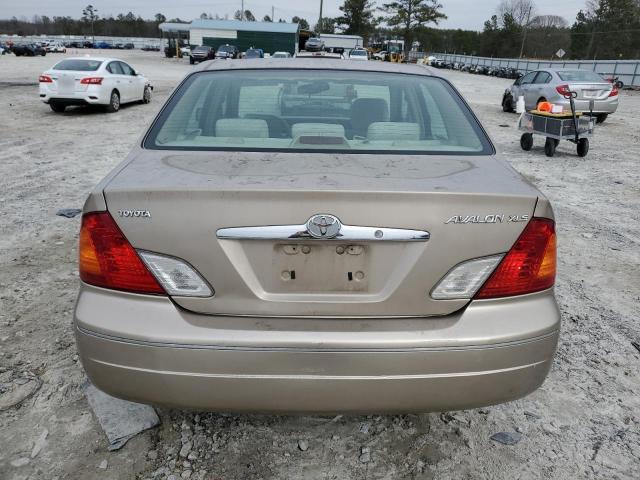 4T1BF28BXYU096583 - 2000 TOYOTA AVALON XL TAN photo 6