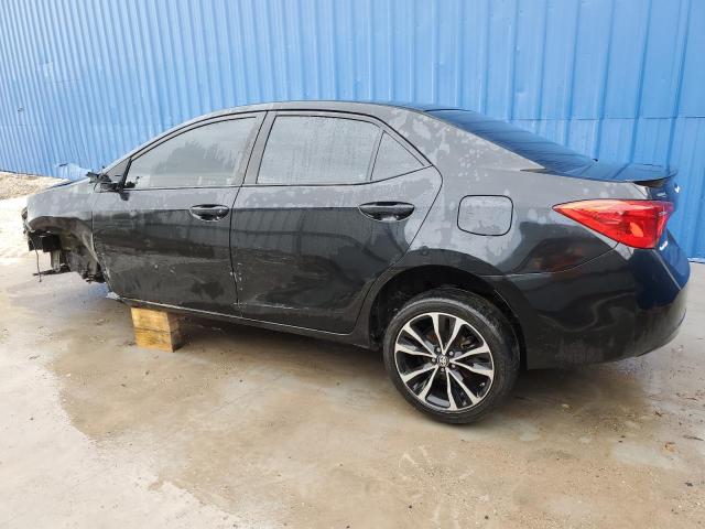 5YFBURHE7HP651242 - 2017 TOYOTA COROLLA L BLACK photo 2