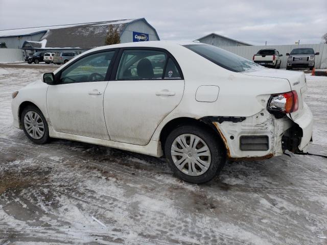 1NXBU40E89Z003570 - 2009 TOYOTA COROLLA BASE WHITE photo 2