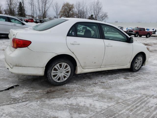 1NXBU40E89Z003570 - 2009 TOYOTA COROLLA BASE WHITE photo 3