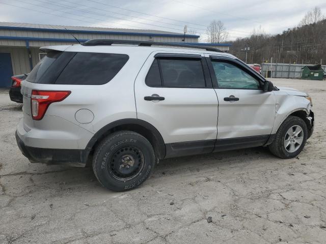 1FM5K8B81DGB75917 - 2013 FORD EXPLORER SILVER photo 3