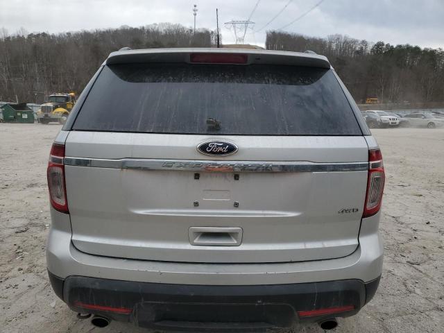 1FM5K8B81DGB75917 - 2013 FORD EXPLORER SILVER photo 6