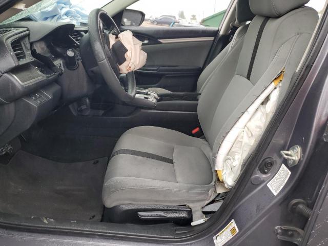 19XFC2F67KE045908 - 2019 HONDA CIVIC LX 灰色 照片 7