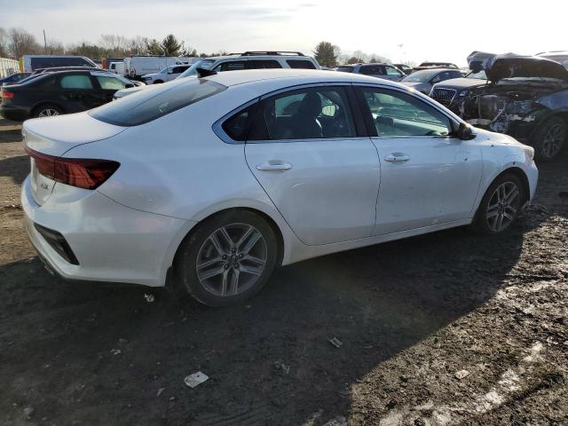 3KPF54AD4KE127266 - 2019 KIA FORTE EX WHITE photo 3